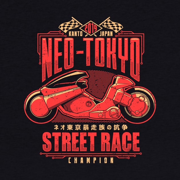 Neo-Tokyo Street Race Champion by adho1982